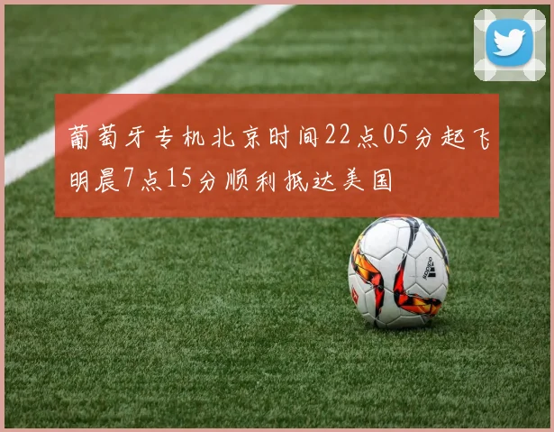 葡萄牙专机北京时间22点05分起飞明晨7点15分顺利抵达美国
